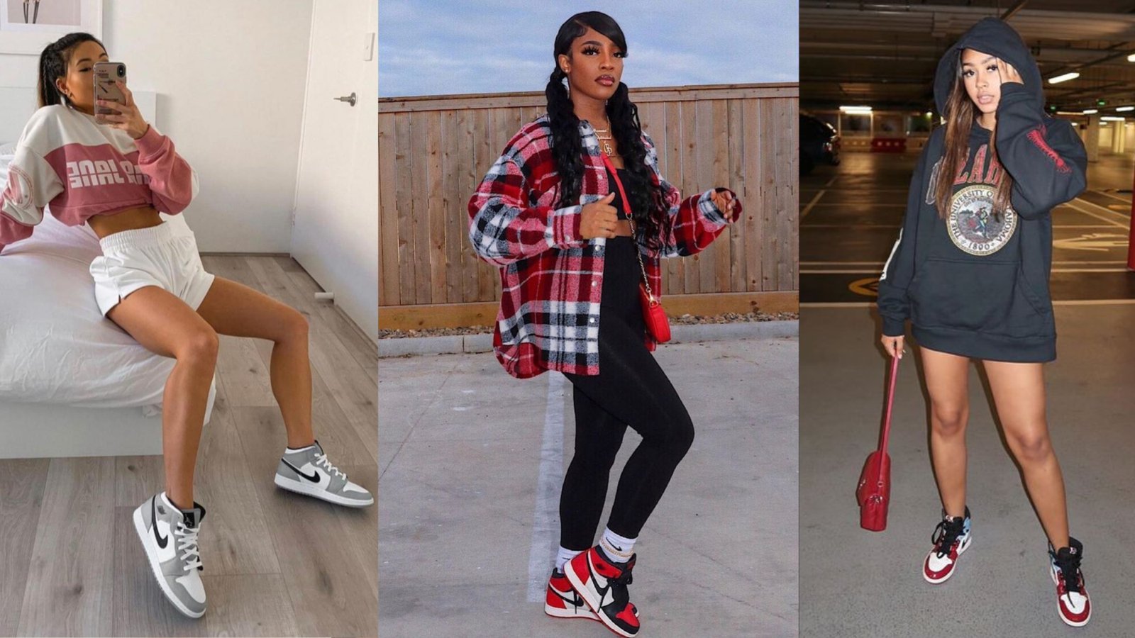 Baddie Jordan 1 Outfit Women's