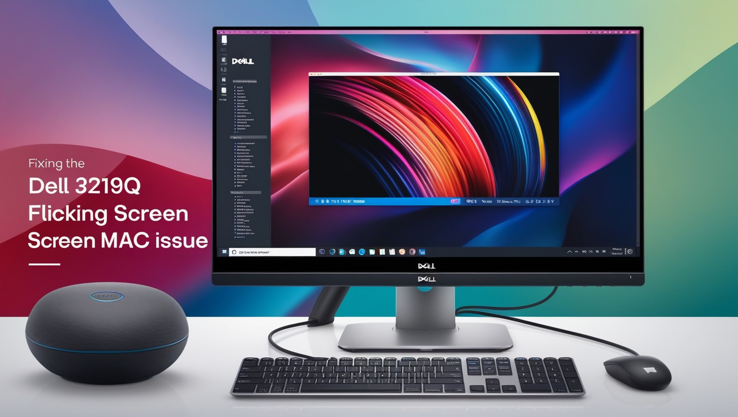 Dell 3219Q Flickering Screen Mac
