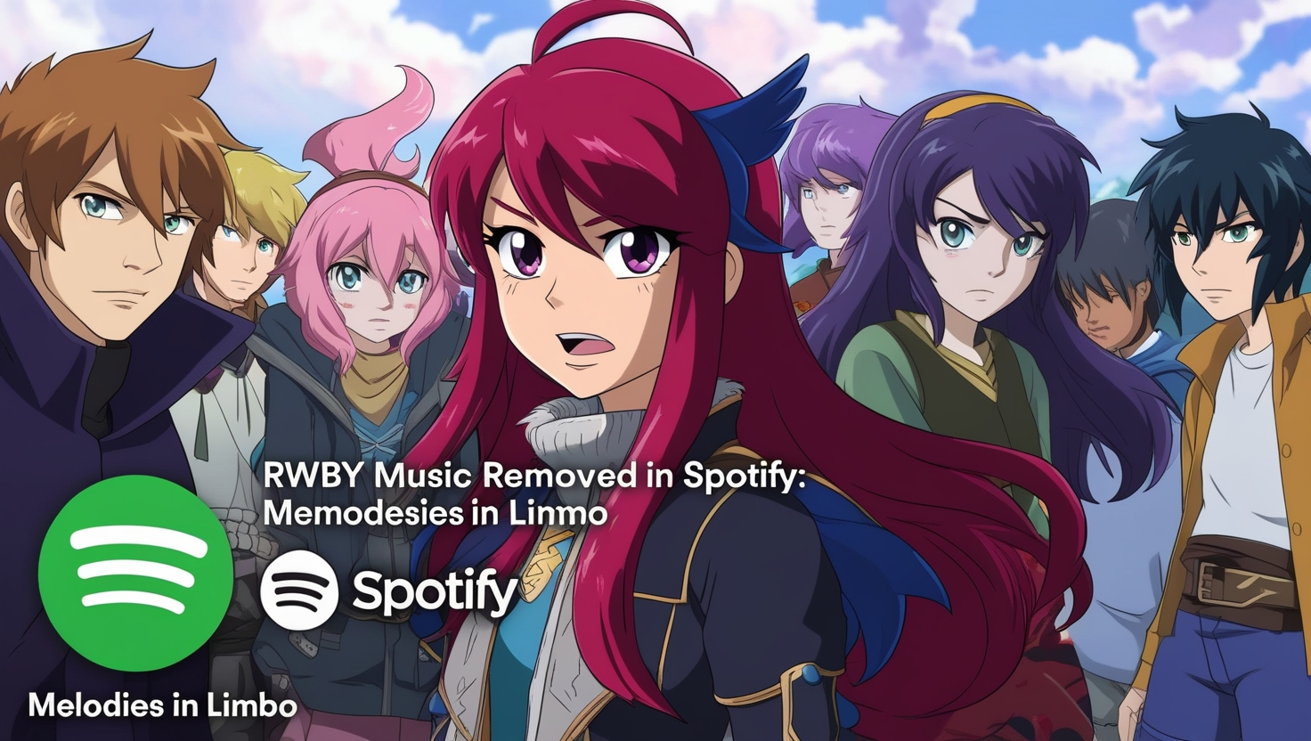 RWBY Music Removed from Spotify