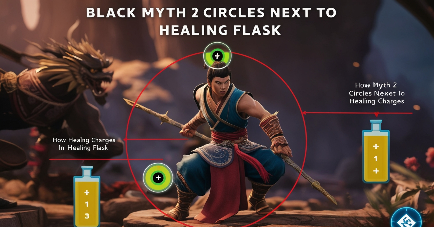 Black Myth 2 Circles Next to Healing Flask