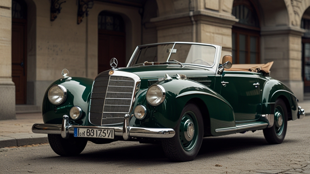 Mercedes 170S Polizei Streifenwagen